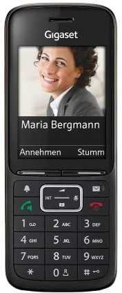 Gigaset PREMIUM 300HX - DECT-Mobilteil mit Ladeschale - Fritzbox-kompatiblel - hochwertiges Schnurloses Telefon für Router und DECT-Basis - Farbdisplay - exzellente Sprachqualität, schwarz