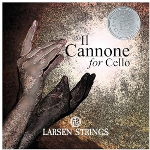 Larsen II Cannone Cellosaiten 4/4 Satz medium, Ausführung direct + focused