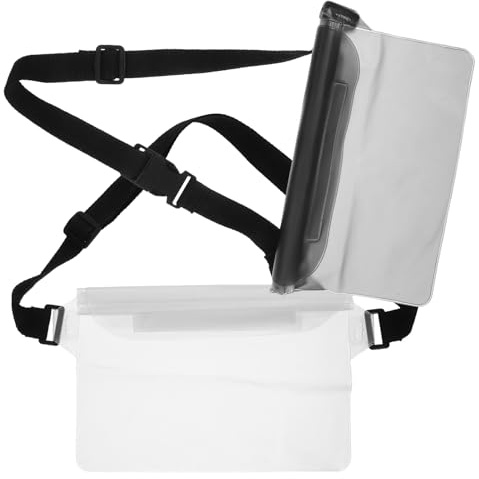 WOONEKY 2stücke wasserdichte Tasche Mit Verstellbarem Hüftgurt Für Handy Und Wertgegenstände Schutz Bei Nässe Und Aktivitäten Tragbar Und Sicher