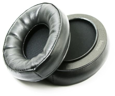 NewFantasia Sheepskin Ear Pads Compatible with Sennheiser HD650, HD600, HD580, HD660S, HD660S2, HD58X, HD6XX Headphone Genuine Leather Replacement Memory Foam Earpads Cushions