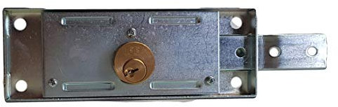 Facchinetti serratura zincata per serrande chiusura a destra