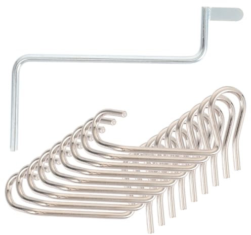 Supvox Zaunspanner Aus Kleines Werkzeug Zum Spannen Von Zaundraht Metallspanner Für Zaunreparatur Mit Befestigungselementen Und Schraubenschlüssel