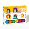 Noetoy knete zubehör,16 Stücke Play Dough knete Set,Friseur Set Kinder Knete Zubehör mit 6 Dosen Knetmasse,Playdough knete Spielzeug Geschenk ab 3 4 5 6 7 8 Jahre Mädchen Junge