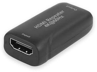 ACT HDMI Repeater, 4K@60Hz, bis zu 40m Verlängerung, keine Stromversorgung erforderlich, für Desktop, Laptop, Monitor, Projektor- AC7820