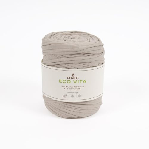 Sangle pour sacs DMC ECOVITA Recycled Cotton T-Shirt Yarn, beige