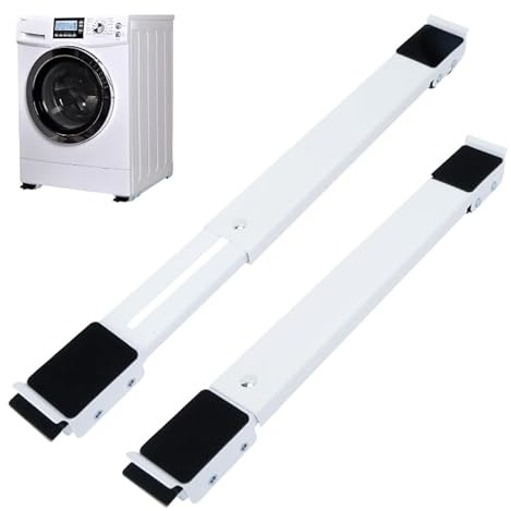 Base de lavadora con freno, ruedas de transporte de muebles, deslizadores para muebles pesados, base de lavadora, ruedas para muebles, base para lavadora, pedestal para lavadora y secadora