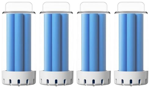 4Pcs Vacuum Cleaner Solid Cleaning Solution Cleaning Fluid, Compatible with Ecovacs Deebot N30 OMNI/N30 PRO Omni, Robot Vacuum Mop Accessories Replacement