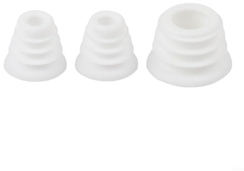 3pcs Replacement Sealing Rings for Narwal J1, J2, J3, and J4 Robot Vacuums, Premium Rubber Gasket Set for Main Brush, Side Brush, and Edge Brush Assembly