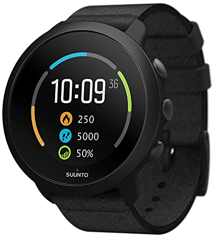 Suunto 3 Montre de Sport GPS avec Mesure de la Fréquence Cardiaque au Poignet, 24/7 Activity Tracker et Surveillance de la Récupération