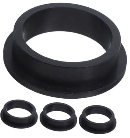 KONTONTY Guarnizione Ad Anello Silicone 4 Pezzi Ricambio Per Tubo Flessibile Piscina Compatibile Con Motore Pompa Filtro A Sabbia Nero