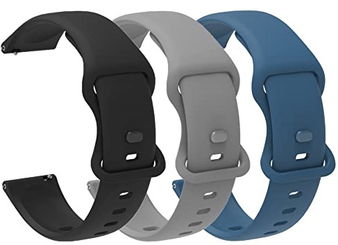 Blueshaweu Armband Kompatibel mit Helio Strap, Silikon Ersatz Uhrenarmband Kompatibel Für Amazfit Helio Strap Smart Band Fitness-Tracker