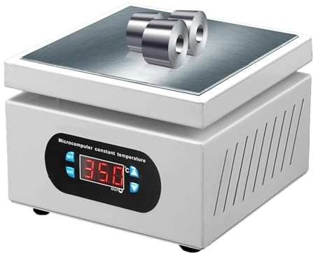 Lödstation, värmeplatta, LED-mikrodator, elektrisk förvärmning, reparationsvärmare labb, PCB-värmestation med användarmanual för komponentuppvärmning, SMD regeninering, 150