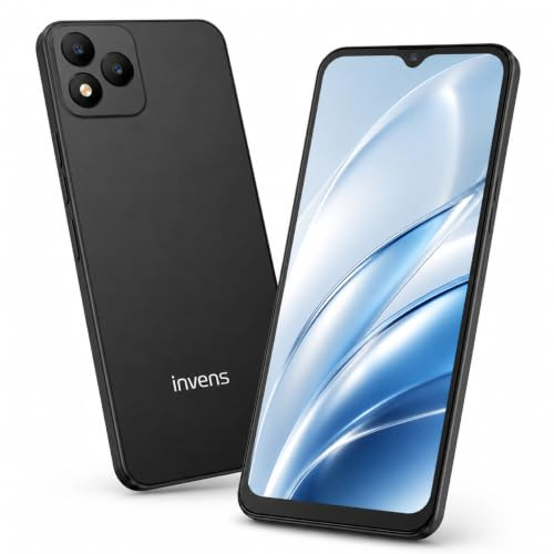 invens Note TK01 Téléphone Portable 4G, 9 Go RAM (3+6), 32 Go, 6,52, Noir