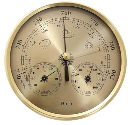 Barometro da pesca Sensore di temperatura digitale ad alta precisione | Misuratore meteorologico accurato per monitoraggio Per barca, pesca, campeggio, , esterno, interno, casa, donne,