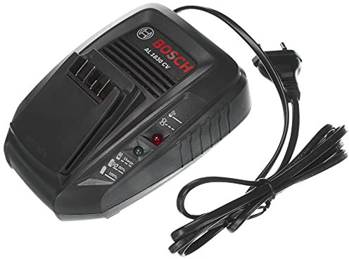 GLORIA Bosch Schnellladegerät AL 1830 CV | Akku Ladegerät für alle 14,4 V und 18 V Bosch Power for All Akkus, grüne Linie