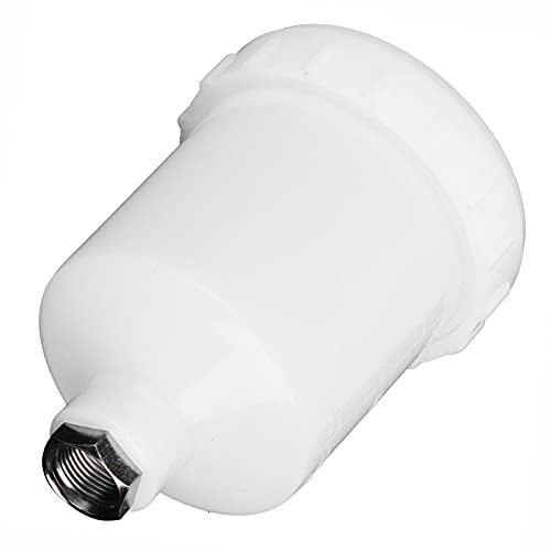 Hilitand 125ml Plastic Spray Gun Pot, Cup Replacement for Spray Guns with 15mm Femal Thread Painting Parts