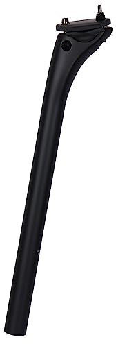 DONGLING SattelstüTze Carbon-Sattelstütze 25,4 27,2 30,9 31,6 mm MTB/Rennrad-Sattelstütze, versetzt 20 mm, Länge 350–450 mm SattelstüTze Gefedert(31.6x450mm)