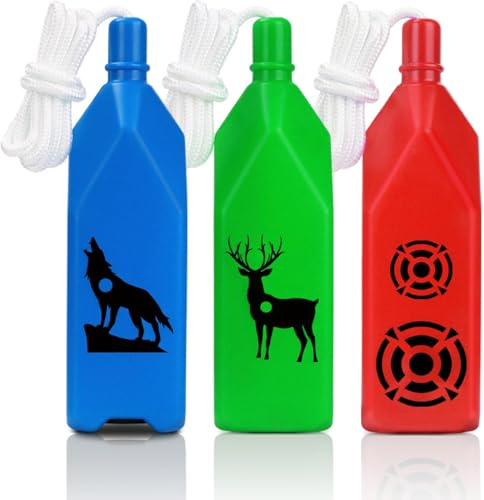 Hikeen 3 Large Bottle Shooting Targets with Hanging Rope for Target Practice, Ideal for Indoor and Outdoor Gun Ranges