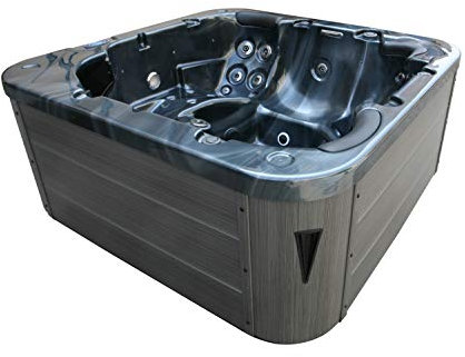 Trade-Line-Partner American Whirlpool Outdoor 215x215cm ! Außenwhirlpool 5 Personen Pearl Shadow