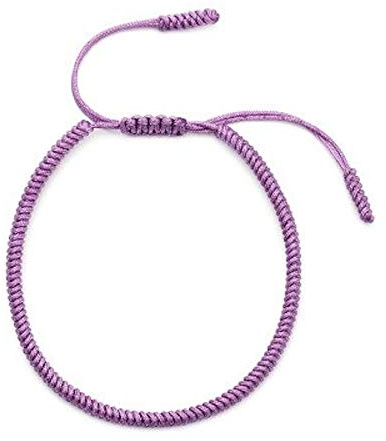 EXINOX tibetanskt andligt armband: Man kvinna: Handgjorda armband: Traditionell buddhistisk knut., Bomull