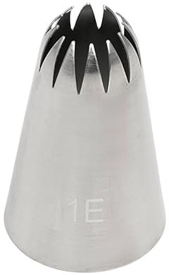 BrandNewCake® Douille Fleur #1E - Embout en Acier Inoxydable - Poche à Douille - Décoration de Gâteaux - Accessoire de Pâtisserie