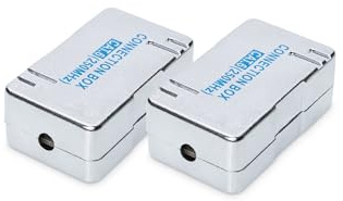 DIGITUS DN-93903 – LSA Verbindungsmodul Cat 6 – 2 Stück – Geschirmt – Cat6 LSA Schneidklemme – AWG 22 bis AWG 26 – Für Ethernetkabel, Netzwerkkabel, Verlegekabel, Installationskabel – Silber | Cat6 LSA Schneidklemme – AWG 22 bis AWG 26 – Für Ethernetkabel, Netzwerkkabel, Verlegekabel, Installationskabel – Silber