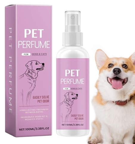 JIEBWCHA Désodorisant pour Animaux de Compagnie | 100 ML Désodorisant Urine de Chien – Spray parfumé Naturel, Portable, pour canapé, pièce, Coussin, Poubelle, Salle de Bain, Tissu, Maison