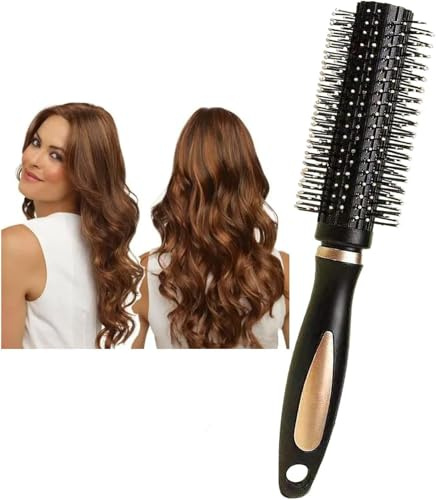 Hair Brush, Round Hair Curling Brush Blow Dry Hair Styling Tools for Men Women Kid Professional Curling,Drying, Styling, Straightening and Shine