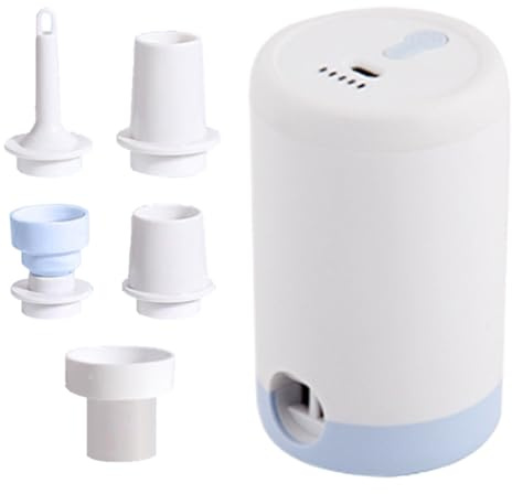 Bomba De Aire De Vacío Eléctrica - Herramienta Portátil De Inflado Y Desinflado | para Bolsas de Compresión - para Hogar Viaje Vacaciones Residencia Universitaria Camping Playa Senderismo