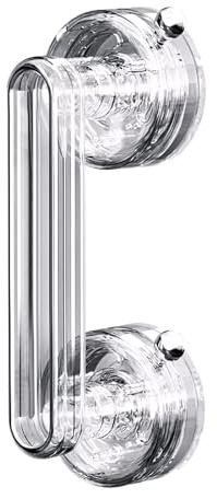 KAFENDA new Powerful Large Suction Cup Handle, Glass Door and Window Handle, Cabinet, Refrigerator, Furniture Auxiliary Handle, no Need for Drilling Installation, Detachable