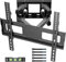 TV Pared para Pantallas Planos y Curvos de 32-85 Pulgadas, Soporte Pared TV Inclinable y Giratorio, con Doble Brazo de Movimiento Completo, MAX VESA 600x400mm para Soportar 60kg
