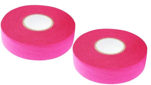 Kisangel 2stücke Teiliges Eishockey Schlägertape Rutschfestes Wasserdichtes Reißfestes Baumwoll-Hockey Tape Selbstklebender Schläger Wrapper Für Verbesserten Griff Und Schutz Beim Training