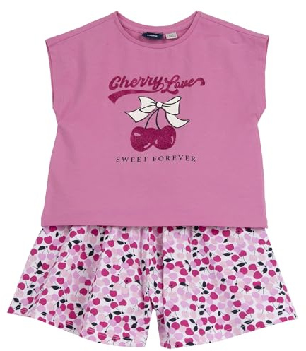 Chicco, Completo Bambina con T-shirt e Pantaloncini, Abbigliamento Neonata e Bambina, Designed in Italy