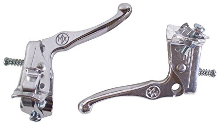 Levier DE Frein Velo Fixie BMX Argent LEVIERS Vintage Gauche Droit Aluminium