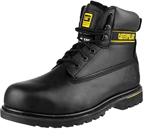Cat Footwear Men's Holton S3 Hro Src Work Boots, Black, 7 UK