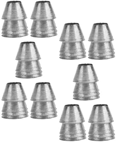 Happyyami 10pezzi Cuneo Per Manico Di Cunei Di Ferro Per Martello Accessori Di Fissaggio Per Sostituzione Del Cuneo Kit Di Cunei Per Manico Di Diverse Dimensioni