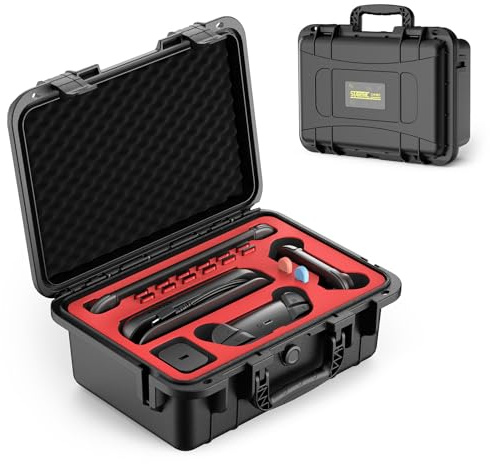 STARTRC GAMES Hard Carrying Case for Nintendo Switch 2 (2025), Professional Waterproof All in One Storage Case, Soft Lining Travel Carry Case for Switch 2 Console Pro Controller & Accessories, Black