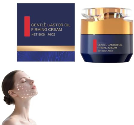 Qingling Creme Gegen Falten, 50g Qingling Faltenentfernungscreme, Qingling Straffungs- und Anti-Falten-Creme mit Polypeptiden, Antifaltencreme, für Straffe Haut Reduziert Falten, für alle Hauttypen