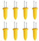 fiXte® BBQ Corn Skewers | Stainless Steel | Corn On The Cob | Corn Grips Forks | Sweetcorn Holder Fork | Corn Cob Sticks | for BBQ, Camping, Picnic, Summer Party (Pack of 8)