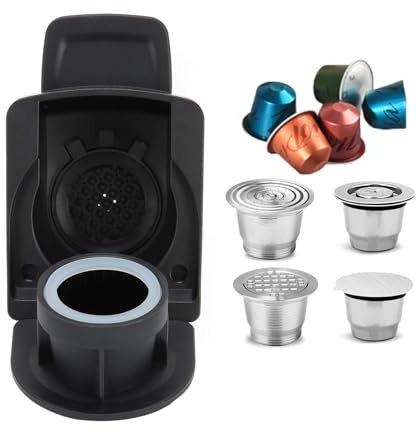 Topyond Adaptateur De Dosette De Café, Conversion De Capsules, Accessoire De Machine à Café pour Capsules Jetables/réutilisables Dolce Gusto, Outil De Préparation De Café pour Le Bureau Et la Maison
