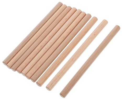 Alipis 10 Piezas Unidades Ganchos de Madera para Panel Perforado Organizador Diseño Elegante y Robusto para Almacenamiento Versátil Hogar y Oficina