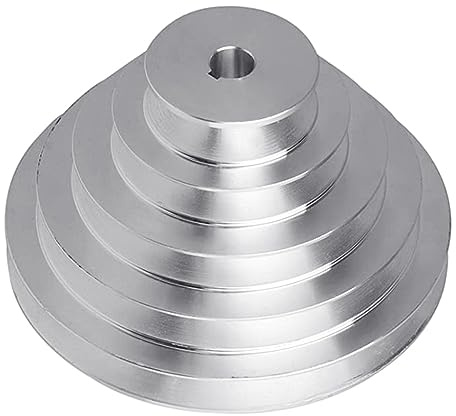 Aluminium A Typ 5-Pagode Riemenscheibe 150 Mm Außendurchmesser 14 Bis 28 Bohrung Für V Förmige Timinggürtel Pagodenscheibe Rad