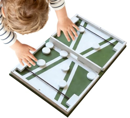 Jeu Rapide Sling Puck - Pliable Impression 3D Drôle, Blockbuster Léger | Jeu Triggle Table Hockey Puck pour Famille Professionnel Outil Loisirs Pièce Pièce Élément