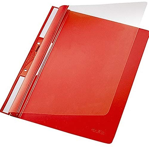 Leitz Plastic-Einhängehefter 4190/4190-00-25 252x315mm rot