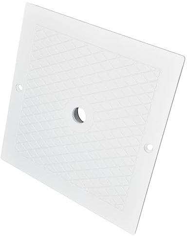 Fdit Skimmer-Deckel-Ersatz, Schwimmbad-Skimmer-Deckel-Filtration, Quadratische Skimmer-Abdeckung für Pool SPA für