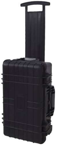 ZEYUAN Werkzeugkoffer/Gerätekoffer mit Schaumstoffeinlage und Rädern, Werkzeugtrolley, Werkzeugset, Werkzeug-Sets, Tool Set, Werkzeugtasche Gefüllt