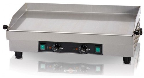 Fry top lisse inox professionnel électrique plan cm 70x38x21 RS7846