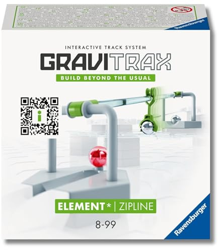 Ravensburger GraviTrax Extension Zipline - Marble Run STEM, Building and Construction Toys for Kids Age 8 Years +