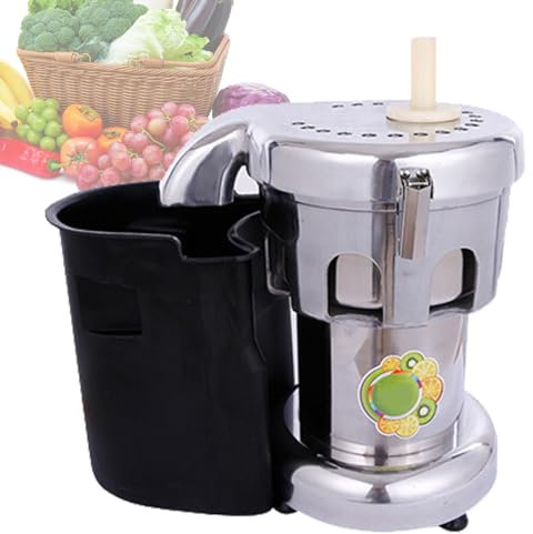 Juicermaskiner.550W Centrifugaljuicer med massahink för frukt och grönsaker. Kallpresspressmaskin, 80MM bred utmatningsränna