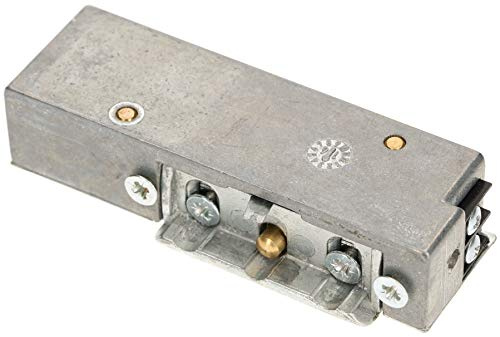 KOTARBAU® Serrure électrique R3 12V droite avec déverrouillage journalier et fonction mémoire - Acier galvanisé Argent - Pour portes et portails